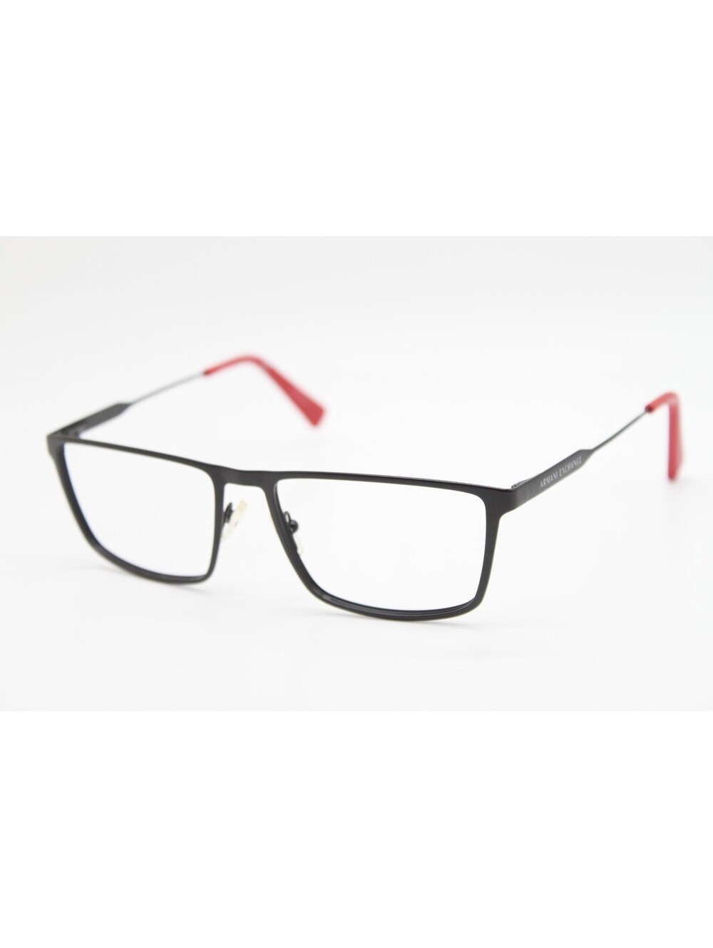 NEW ARMANI EXCHANGE AX 1022 6063 BLACK RED AUTHENTIC EYEGLASSES 55-17